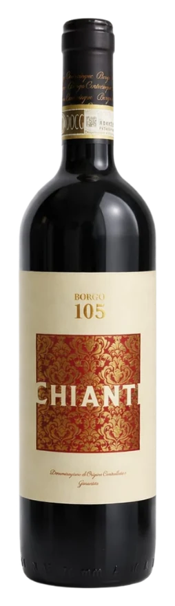 Botella de Chianti, Borgo 105