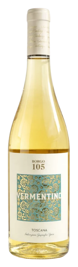 Botella de Vermentino, Borgo 105
